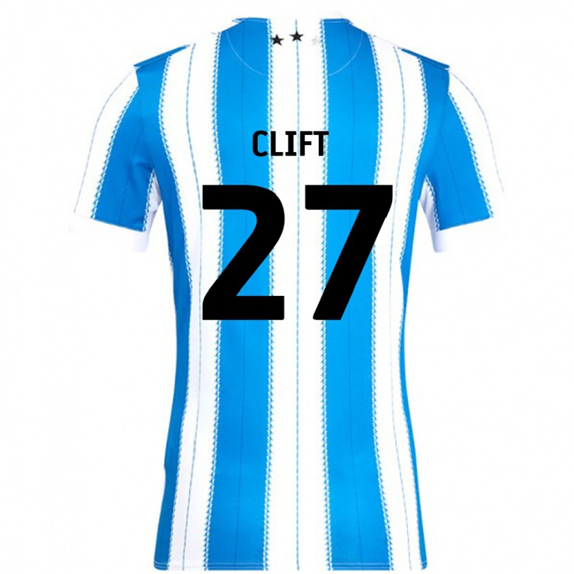 Danxen Herren Cassidy Clift #27 Blau Weiß Heimtrikot Trikot 2024/25 T-Shirt Schweiz