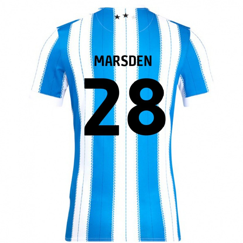 Danxen Herren Brooke Marsden #28 Blau Weiß Heimtrikot Trikot 2024/25 T-Shirt Schweiz