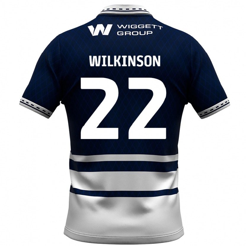 Danxen Herren Chloe Wilkinson #22 Marineblau Weiß Heimtrikot Trikot 2024/25 T-Shirt Schweiz