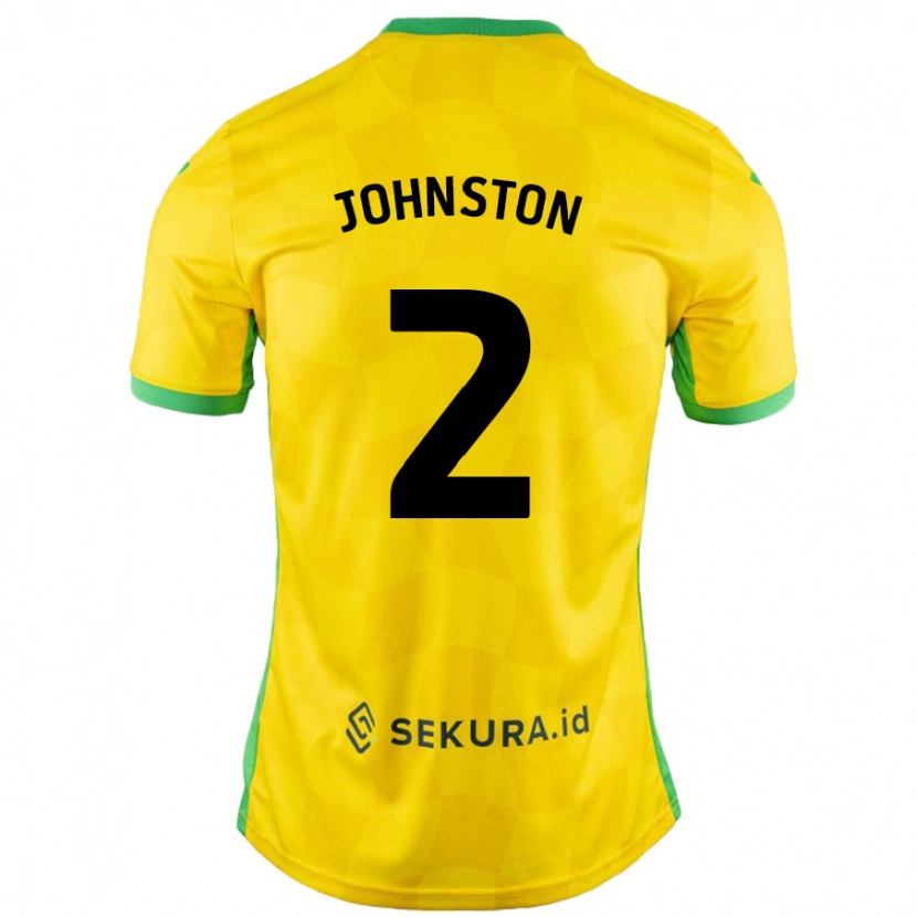 Danxen Herren Chardonnay Johnston #2 Gelb Grün Heimtrikot Trikot 2024/25 T-Shirt Schweiz