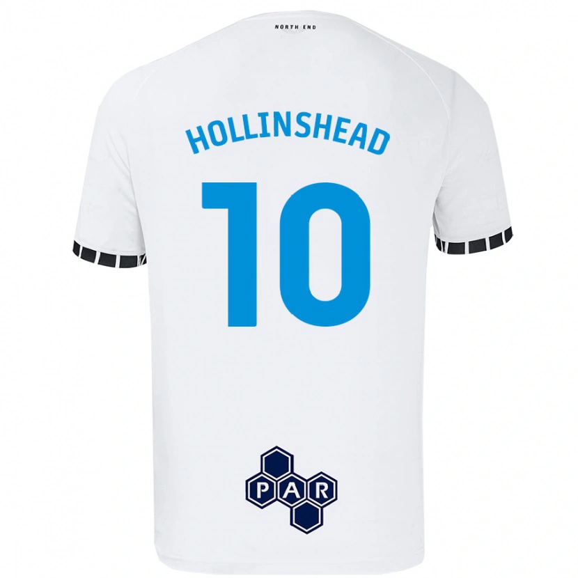 Danxen Herren Emily Hollinshead #10 Weiß Heimtrikot Trikot 2024/25 T-Shirt Schweiz