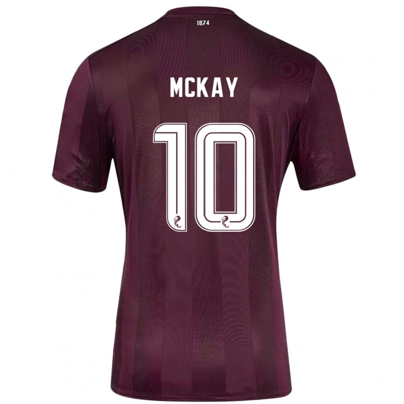 Danxen Herren Barrie Mckay #10 Burgundrot Heimtrikot Trikot 2024/25 T-Shirt Schweiz