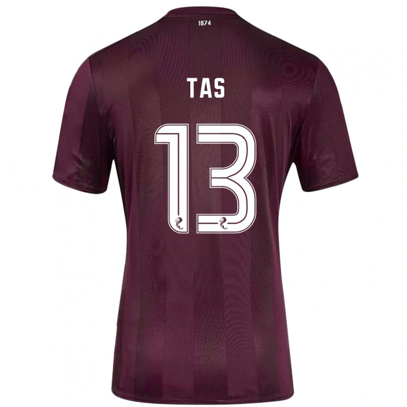 Danxen Herren Lyndon Tas #13 Burgundrot Heimtrikot Trikot 2024/25 T-Shirt Schweiz