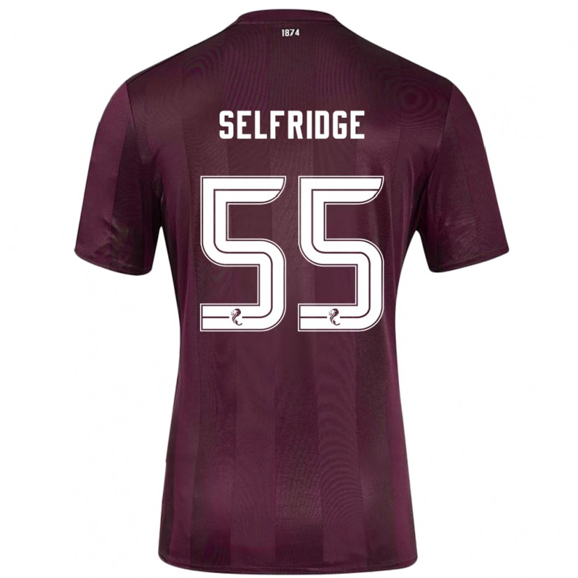 Danxen Herren Louis Selfridge #55 Burgundrot Heimtrikot Trikot 2024/25 T-Shirt Schweiz