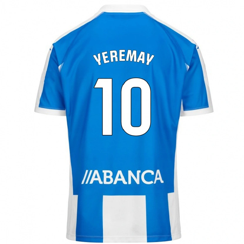 Danxen Herren Yeremay Hernández #10 Blau Weiß Heimtrikot Trikot 2024/25 T-Shirt Schweiz