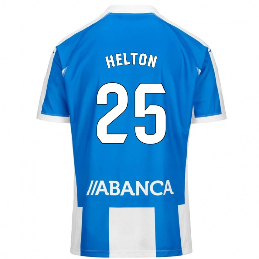 Danxen Herren Helton Leite #25 Blau Weiß Heimtrikot Trikot 2024/25 T-Shirt Schweiz