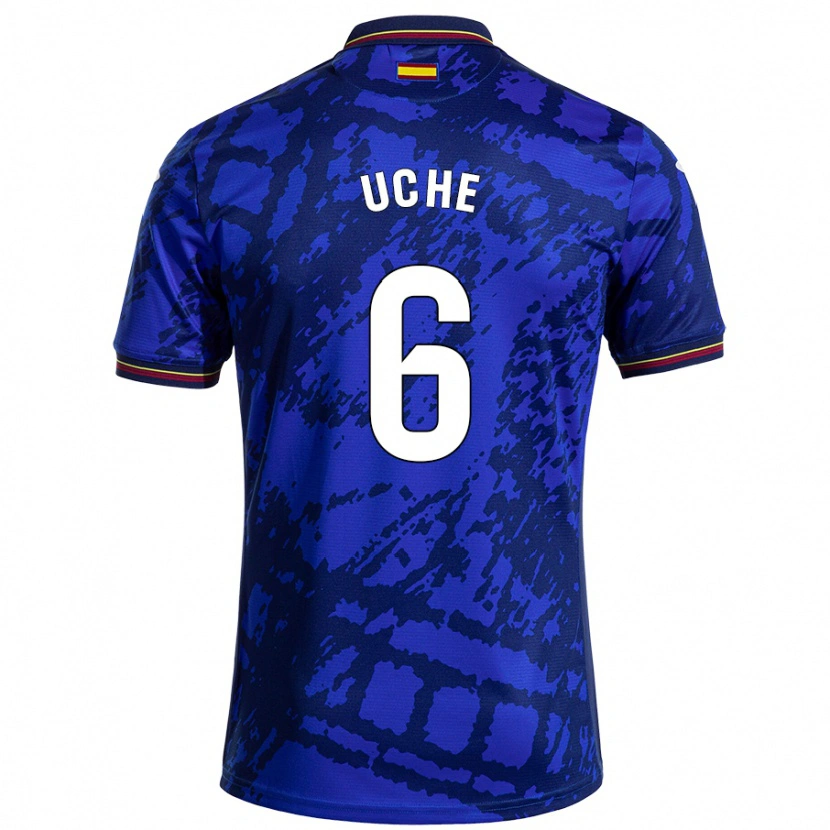 Danxen Herren Chrisantus Uche #6 Dunkleres Blau Heimtrikot Trikot 2024/25 T-Shirt Schweiz