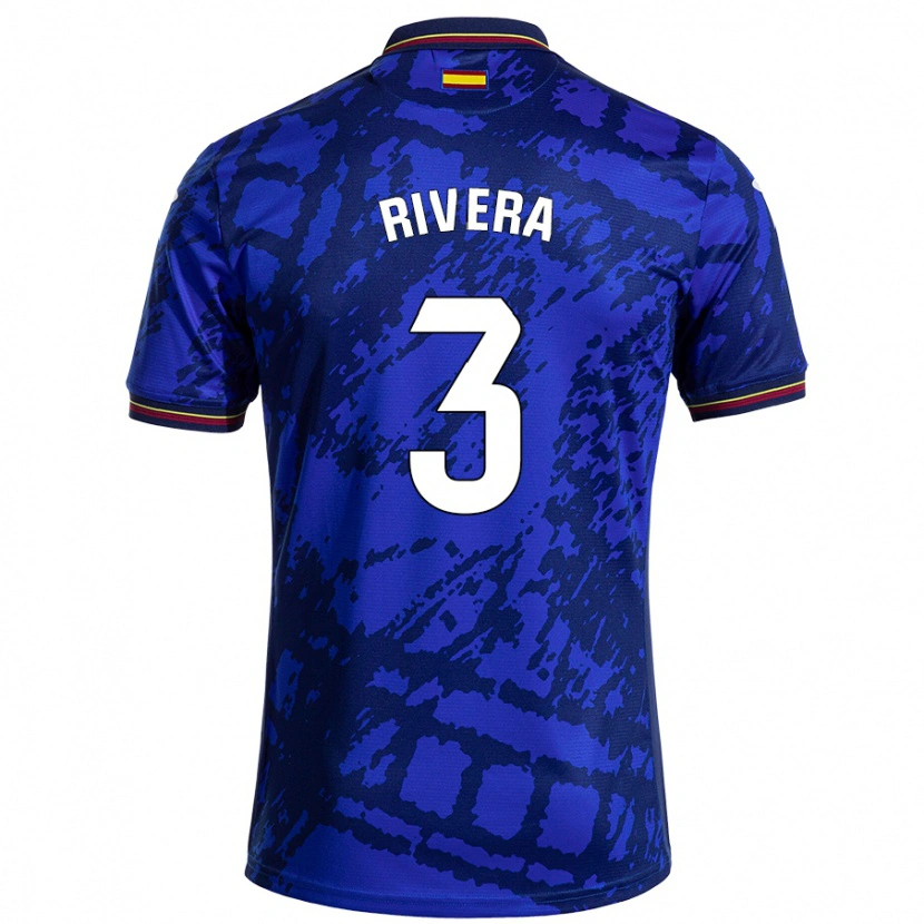 Danxen Herren Gorka Rivera #3 Dunkleres Blau Heimtrikot Trikot 2024/25 T-Shirt Schweiz