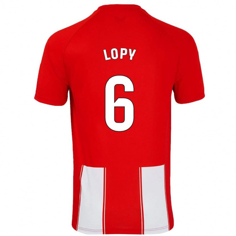 Danxen Herren Dion Lopy #6 Rot Weiß Heimtrikot Trikot 2024/25 T-Shirt Schweiz