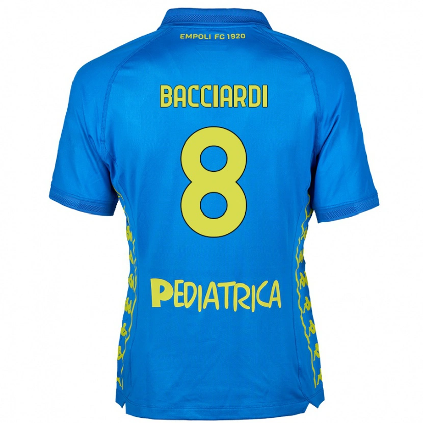 Danxen Herren Andrea Bacciardi #8 Blau Heimtrikot Trikot 2024/25 T-Shirt Schweiz