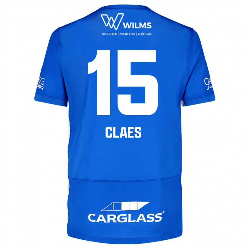 Danxen Herren Thomas Claes #15 Blau Heimtrikot Trikot 2024/25 T-Shirt Schweiz