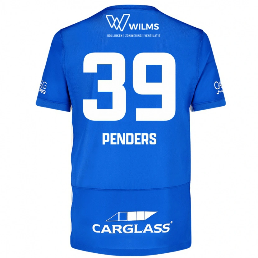 Danxen Herren Mike Penders #39 Blau Heimtrikot Trikot 2024/25 T-Shirt Schweiz