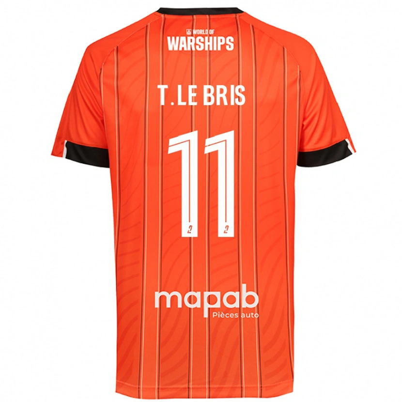 Danxen Herren Théo Le Bris #11 Orange Heimtrikot Trikot 2024/25 T-Shirt Schweiz