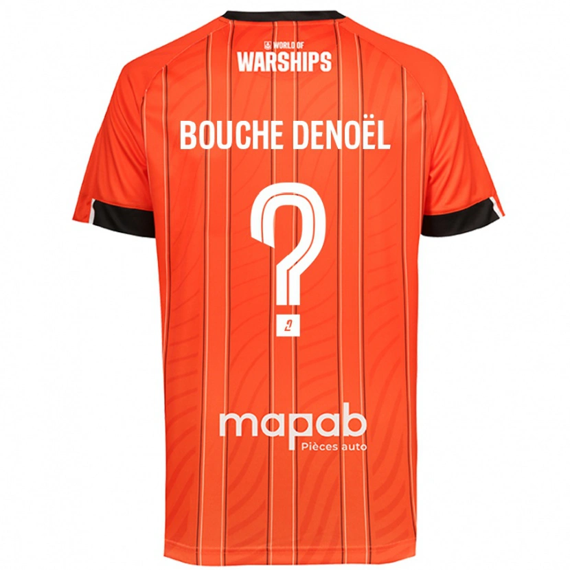 Danxen Herren Max Bouche Denoël #0 Orange Heimtrikot Trikot 2024/25 T-Shirt Schweiz