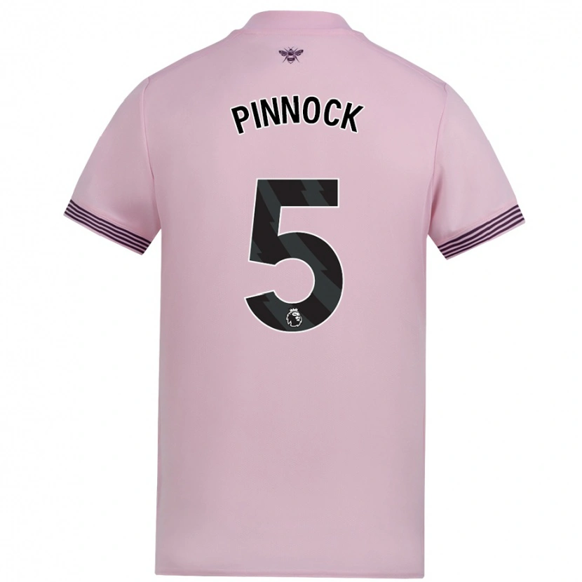 Danxen Herren Ethan Pinnock #5 Rosa Auswärtstrikot Trikot 2024/25 T-Shirt Schweiz