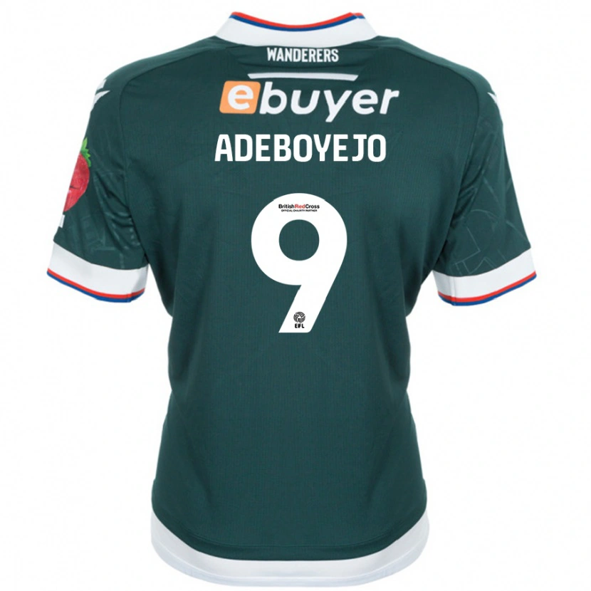 Danxen Herren Victor Adeboyejo #9 Dunkelgrün Auswärtstrikot Trikot 2024/25 T-Shirt Schweiz