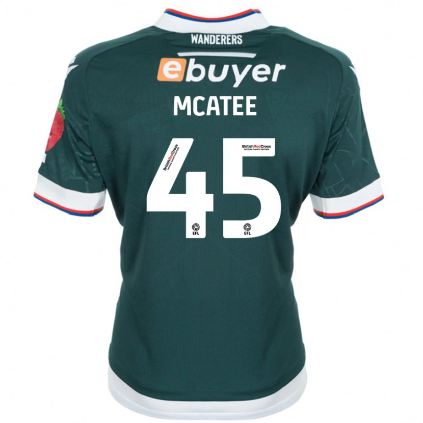 Danxen Herren John Mcatee #45 Dunkelgrün Auswärtstrikot Trikot 2024/25 T-Shirt Schweiz