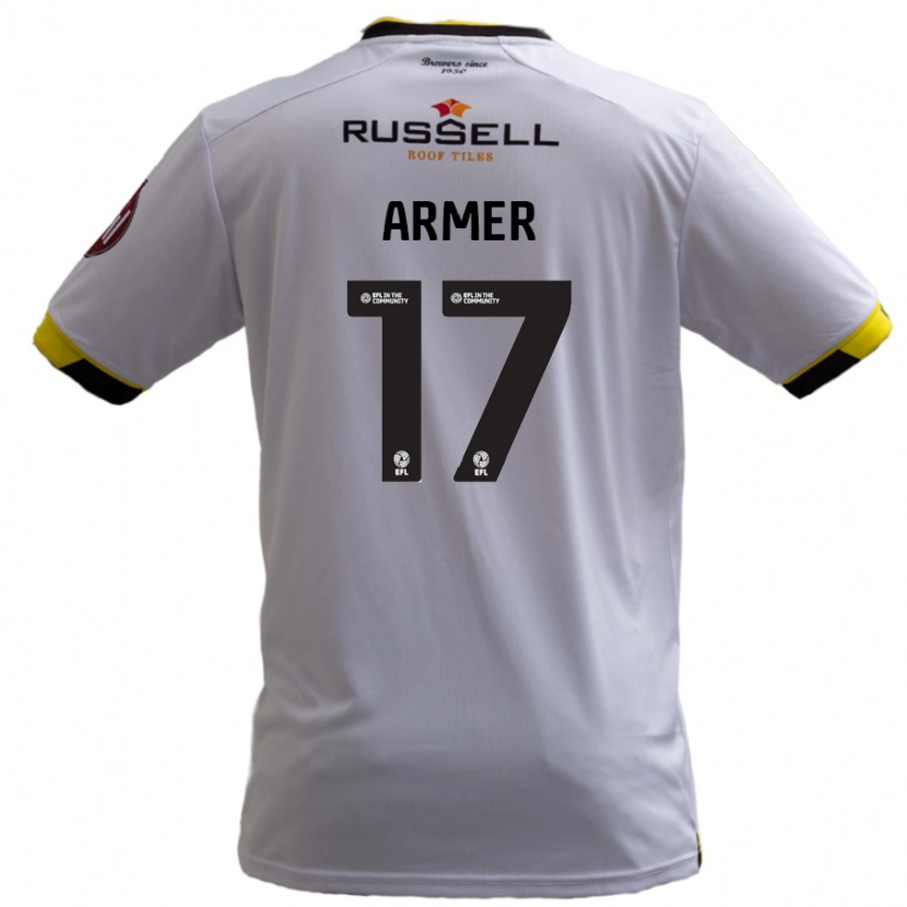 Danxen Herren Jack Armer #17 Weiß Auswärtstrikot Trikot 2024/25 T-Shirt Schweiz