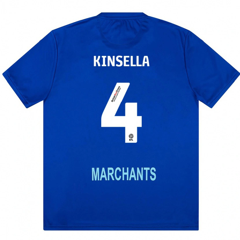 Danxen Herren Liam Kinsella #4 Grün Auswärtstrikot Trikot 2024/25 T-Shirt Schweiz