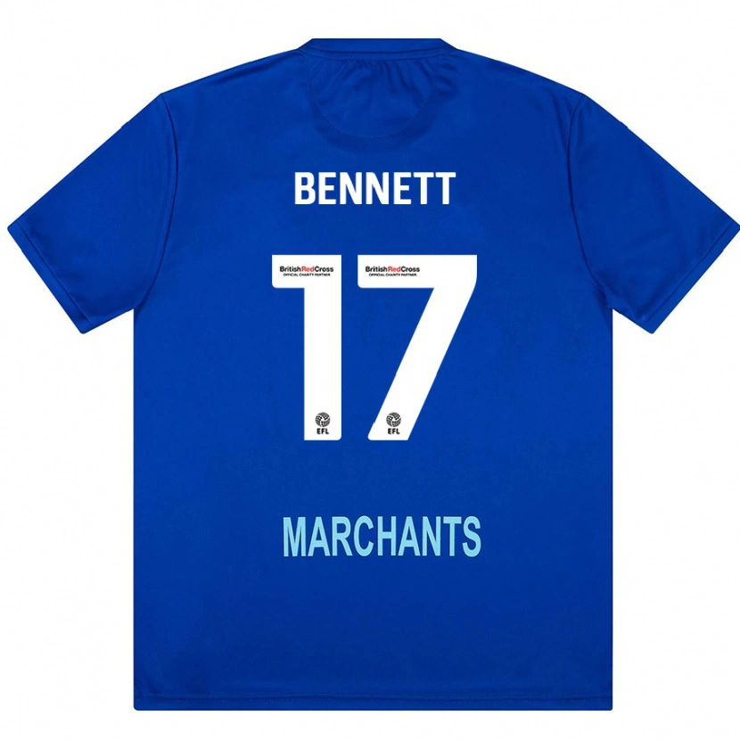 Danxen Herren Scot Bennett #17 Grün Auswärtstrikot Trikot 2024/25 T-Shirt Schweiz