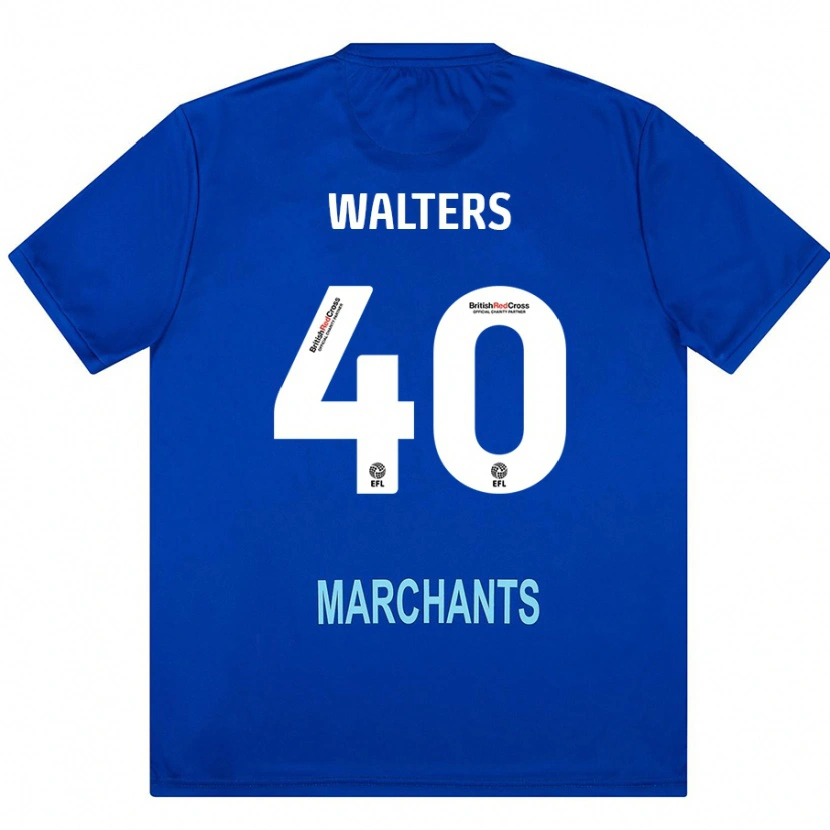 Danxen Herren Cameron Walters #40 Grün Auswärtstrikot Trikot 2024/25 T-Shirt Schweiz