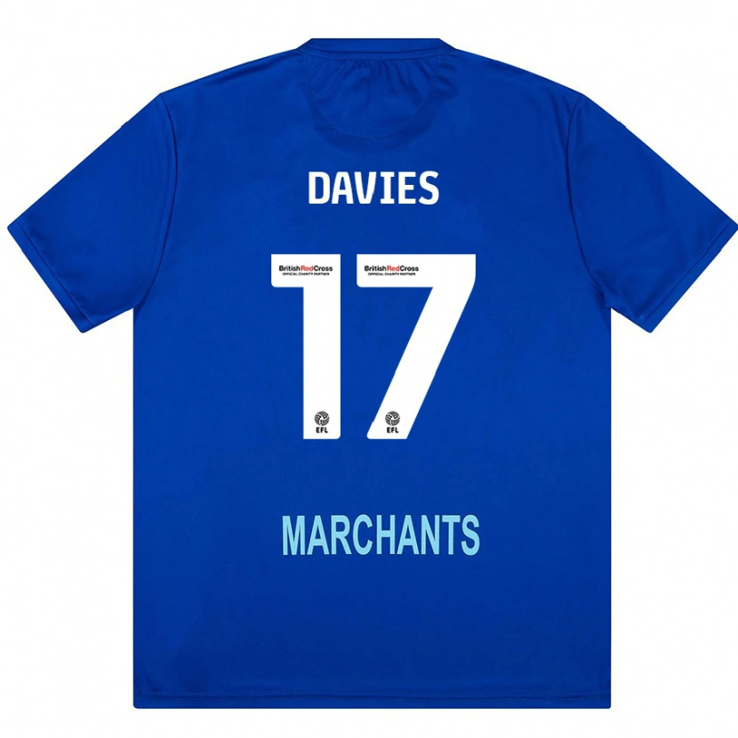 Danxen Herren Annabel Davies #17 Grün Auswärtstrikot Trikot 2024/25 T-Shirt Schweiz