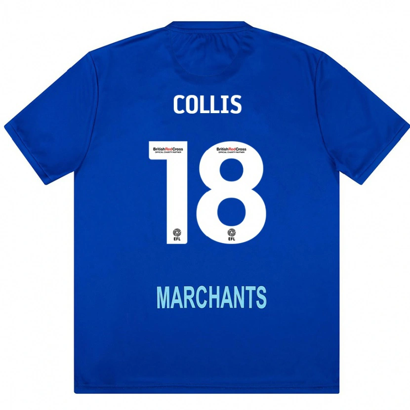 Danxen Herren Maisy Collis #18 Grün Auswärtstrikot Trikot 2024/25 T-Shirt Schweiz