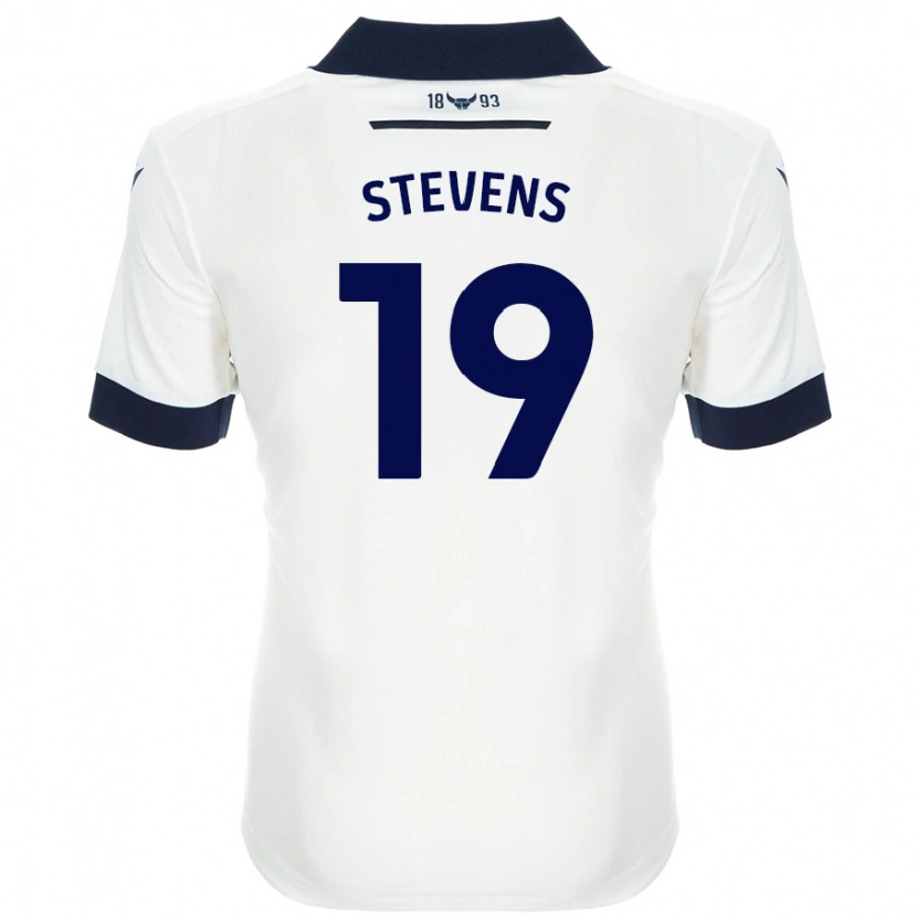 Danxen Herren Lily Stevens #19 Weiß Marineblau Auswärtstrikot Trikot 2024/25 T-Shirt Schweiz