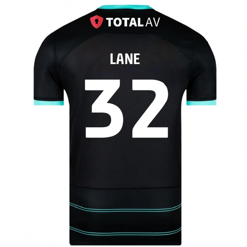 Danxen Herren Paddy Lane #32 Schwarz Auswärtstrikot Trikot 2024/25 T-Shirt Schweiz