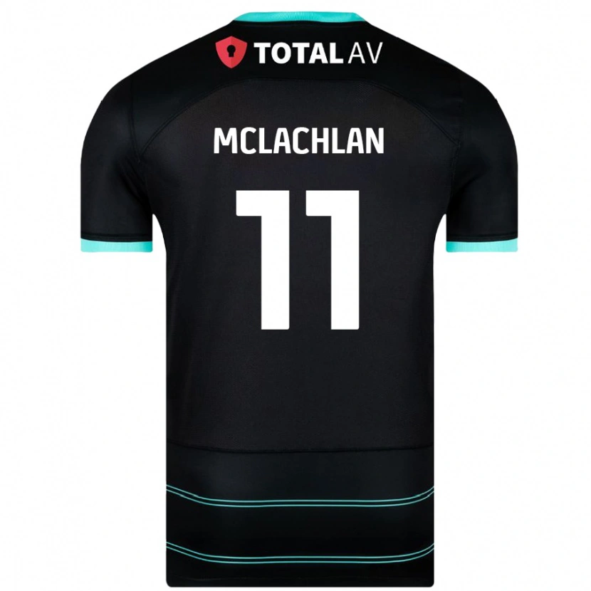 Danxen Herren Daisy Mclachlan #11 Schwarz Auswärtstrikot Trikot 2024/25 T-Shirt Schweiz