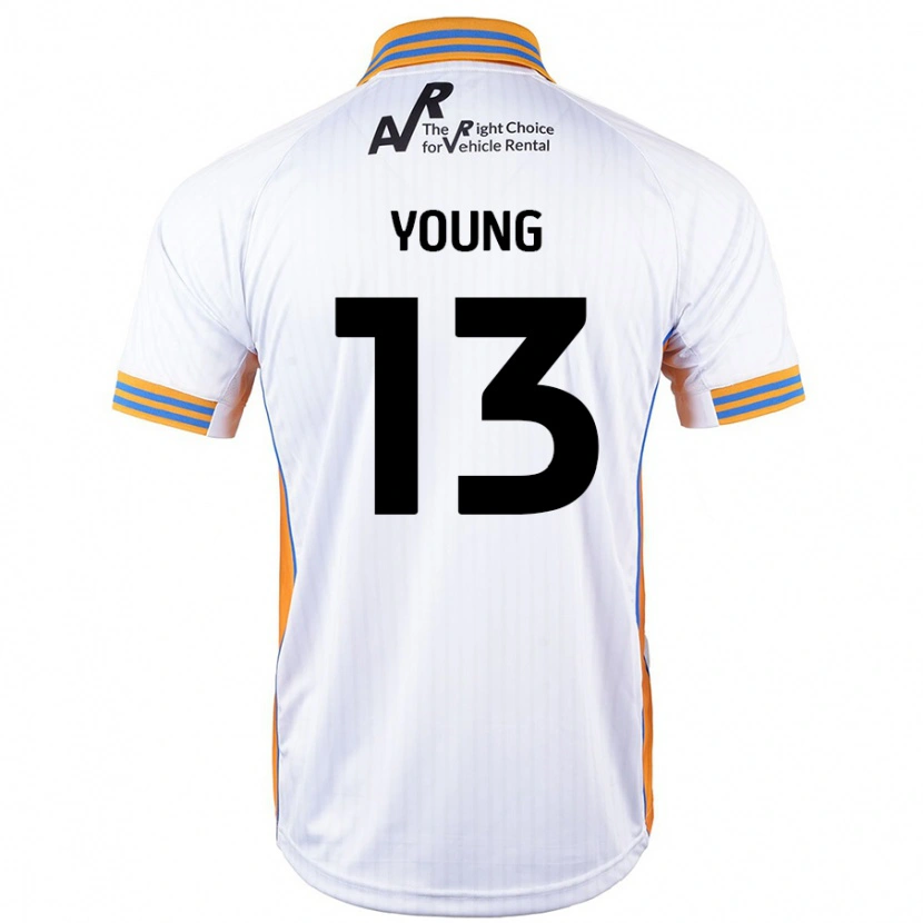 Danxen Herren Joe Young #13 Weiß Auswärtstrikot Trikot 2024/25 T-Shirt Schweiz