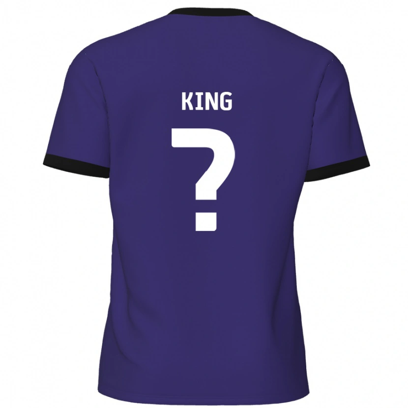 Danxen Herren Eli King #0 Lila Auswärtstrikot Trikot 2024/25 T-Shirt Schweiz