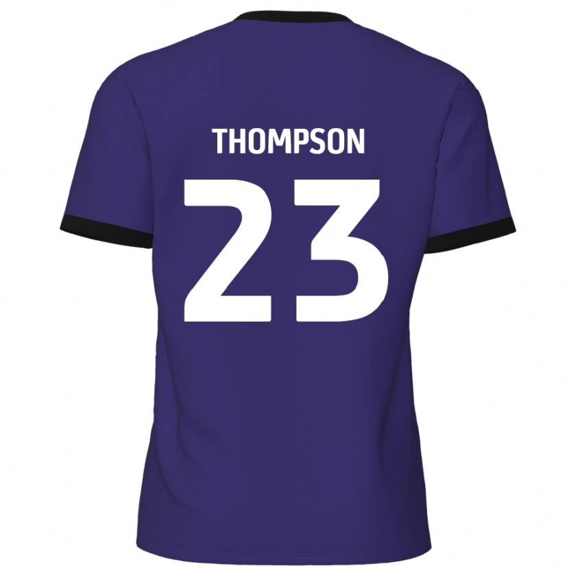 Danxen Herren Louis Thompson #23 Lila Auswärtstrikot Trikot 2024/25 T-Shirt Schweiz