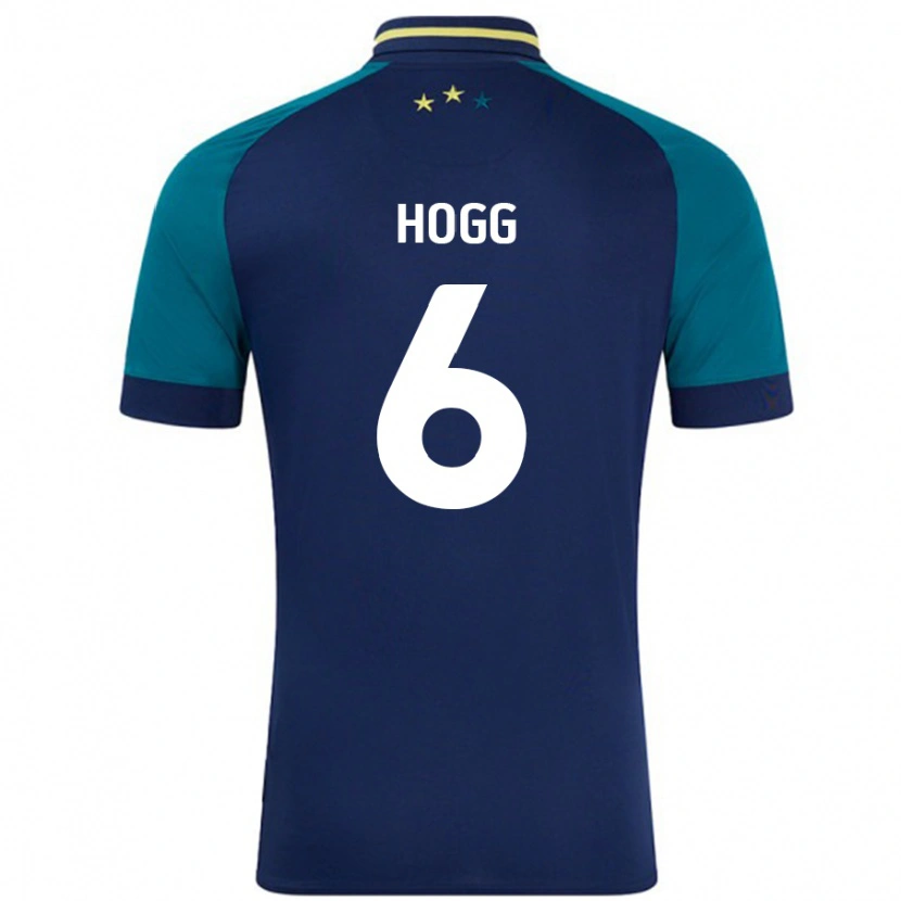 Danxen Herren Jonathan Hogg #6 Marine Dunkelgrün Auswärtstrikot Trikot 2024/25 T-Shirt Schweiz