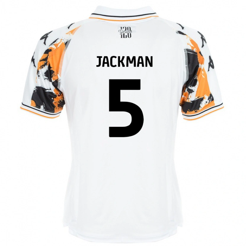 Danxen Herren Ellice Jackman #5 Weiß Auswärtstrikot Trikot 2024/25 T-Shirt Schweiz