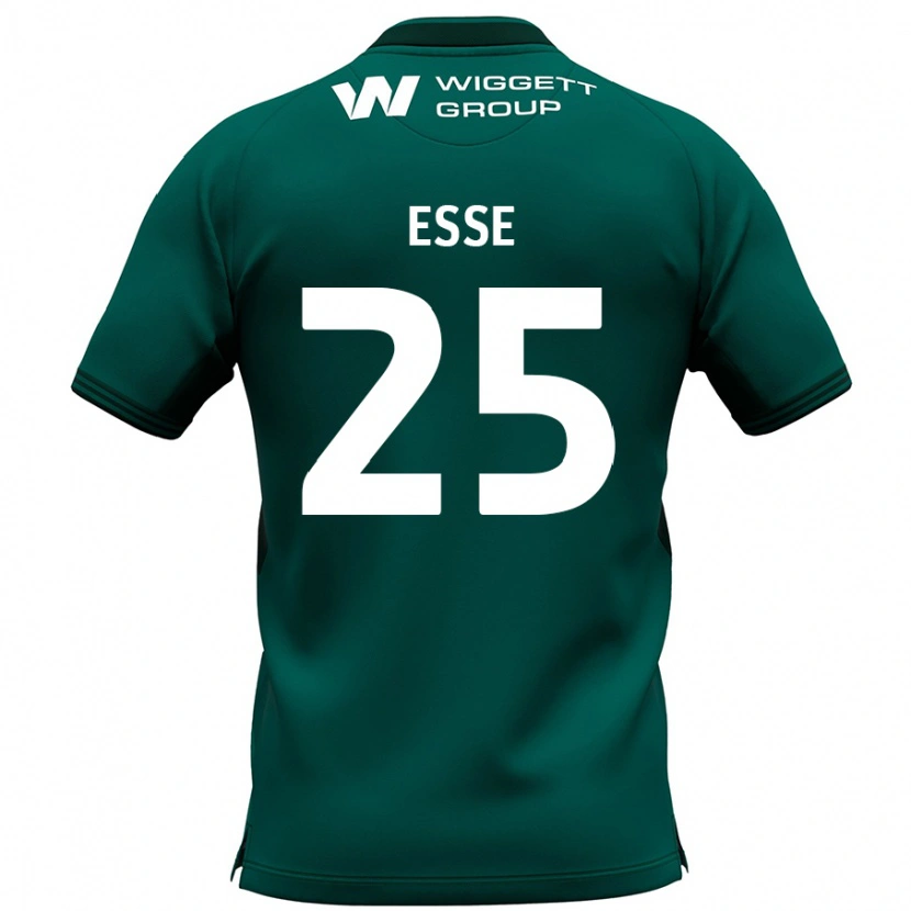 Danxen Herren Romain Esse #25 Grün Auswärtstrikot Trikot 2024/25 T-Shirt Schweiz