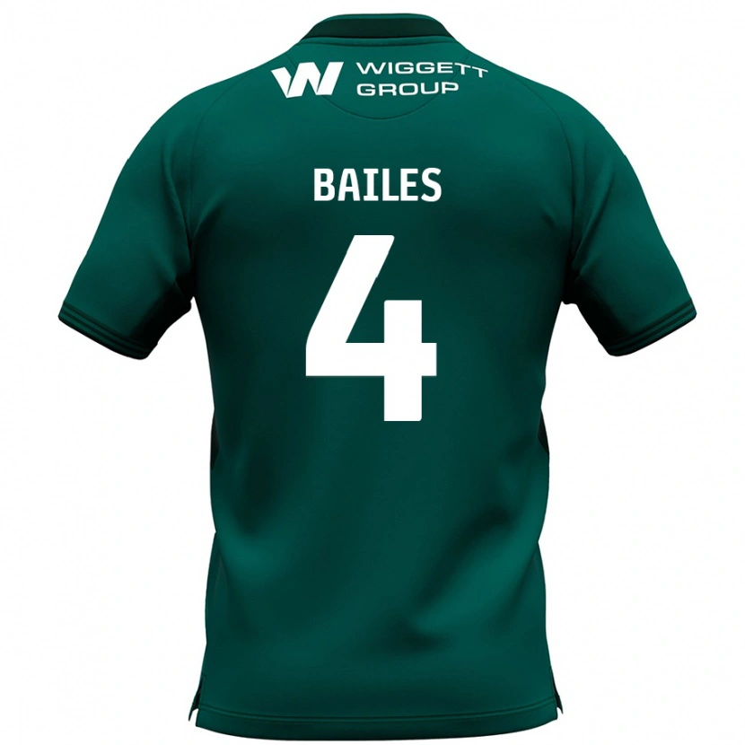 Danxen Herren Freya Bailes #4 Grün Auswärtstrikot Trikot 2024/25 T-Shirt Schweiz