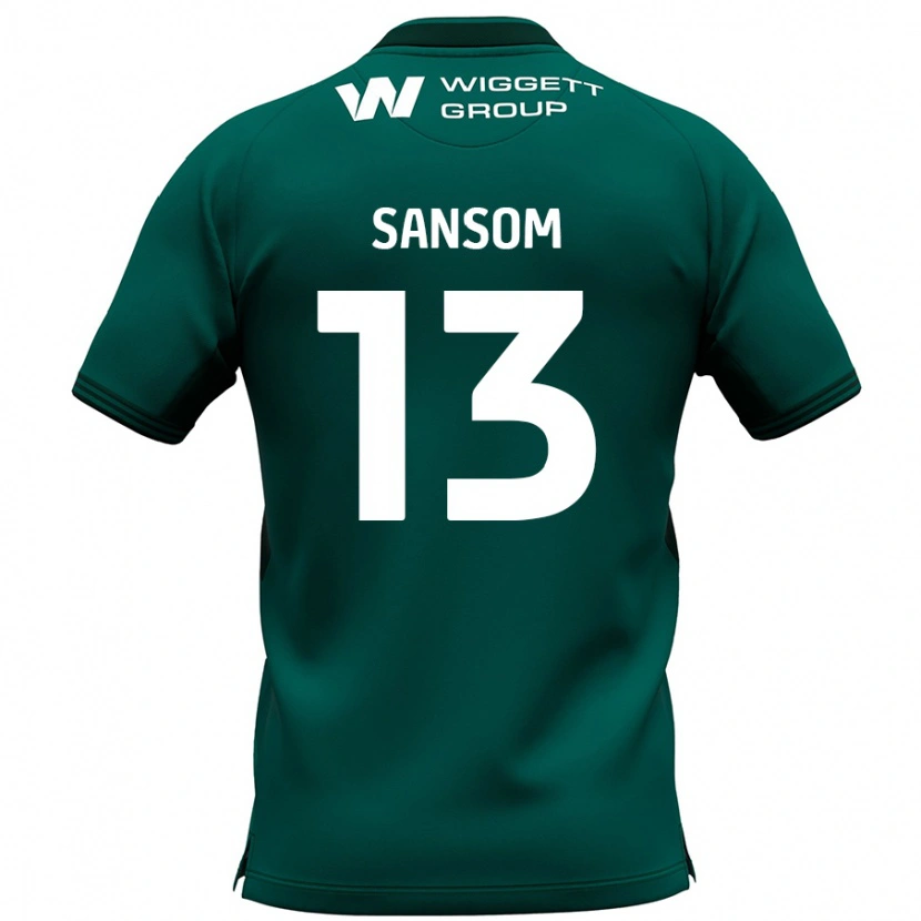 Danxen Herren Chloe Sansom #13 Grün Auswärtstrikot Trikot 2024/25 T-Shirt Schweiz