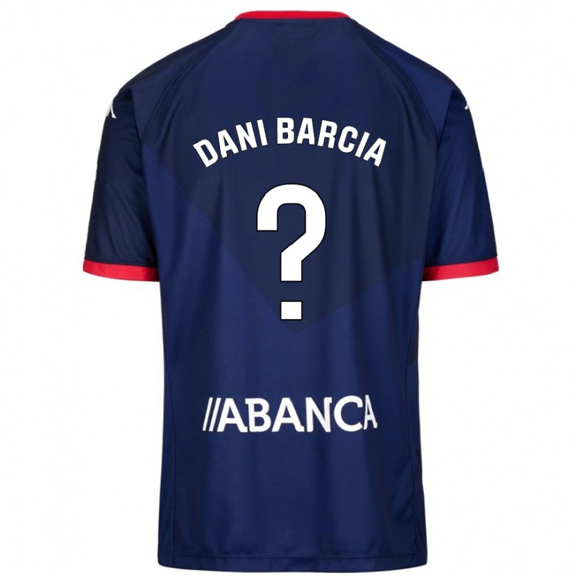 Danxen Herren Dani Barcia #5 Marineblau Auswärtstrikot Trikot 2024/25 T-Shirt Schweiz