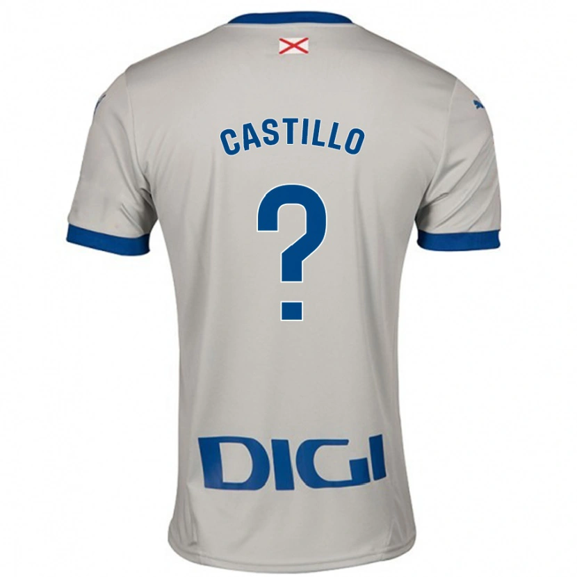 Danxen Herren Adrián Castillo #0 Hellgrau Auswärtstrikot Trikot 2024/25 T-Shirt Schweiz