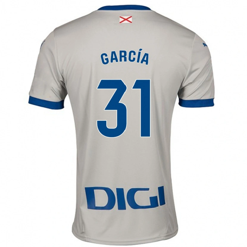 Danxen Herren Gaizka García #31 Hellgrau Auswärtstrikot Trikot 2024/25 T-Shirt Schweiz