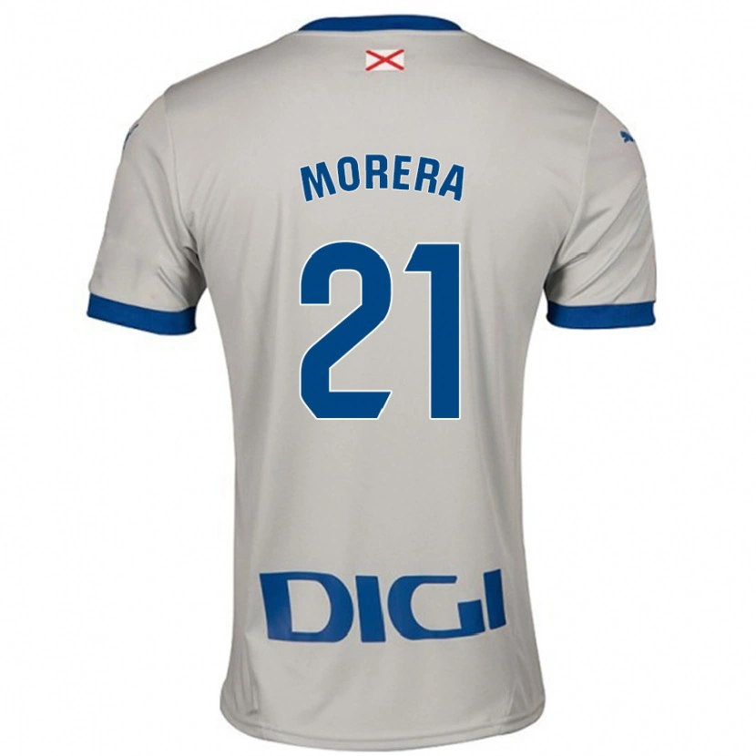 Danxen Herren Carla Morera #21 Hellgrau Auswärtstrikot Trikot 2024/25 T-Shirt Schweiz