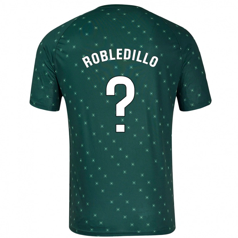 Danxen Herren Pedro Robledillo #0 Dunkelgrün Auswärtstrikot Trikot 2024/25 T-Shirt Schweiz