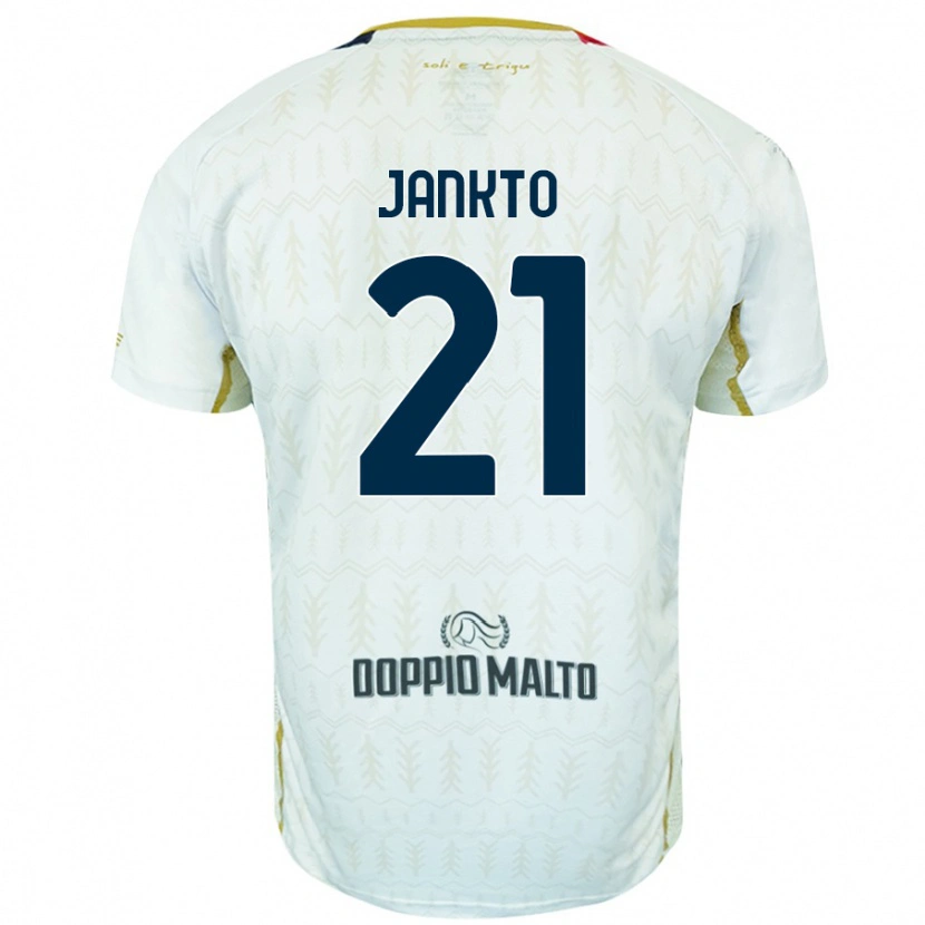 Danxen Herren Jakub Jankto #21 Weiß Auswärtstrikot Trikot 2024/25 T-Shirt Schweiz