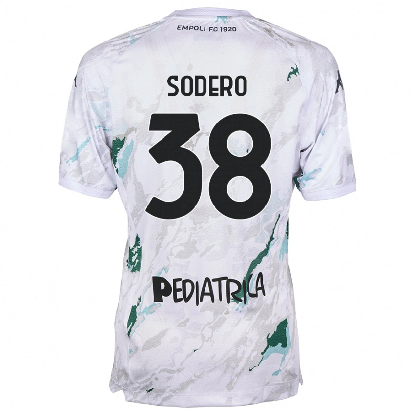 Danxen Herren Andrea Sodero #38 Grau Auswärtstrikot Trikot 2024/25 T-Shirt Schweiz