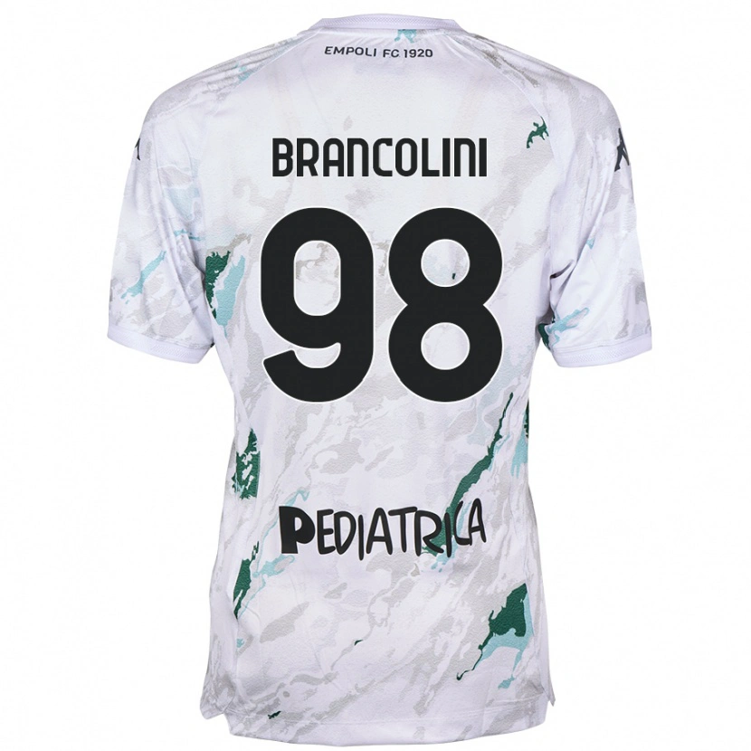 Danxen Herren Federico Brancolini #98 Grau Auswärtstrikot Trikot 2024/25 T-Shirt Schweiz