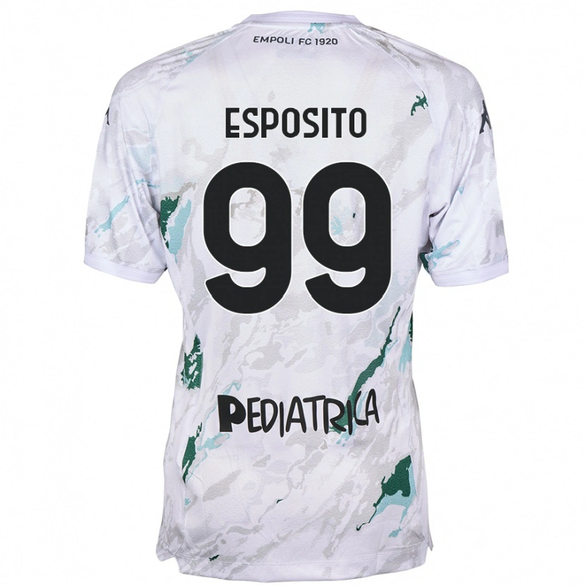 Danxen Herren Sebastiano Esposito #99 Grau Auswärtstrikot Trikot 2024/25 T-Shirt Schweiz