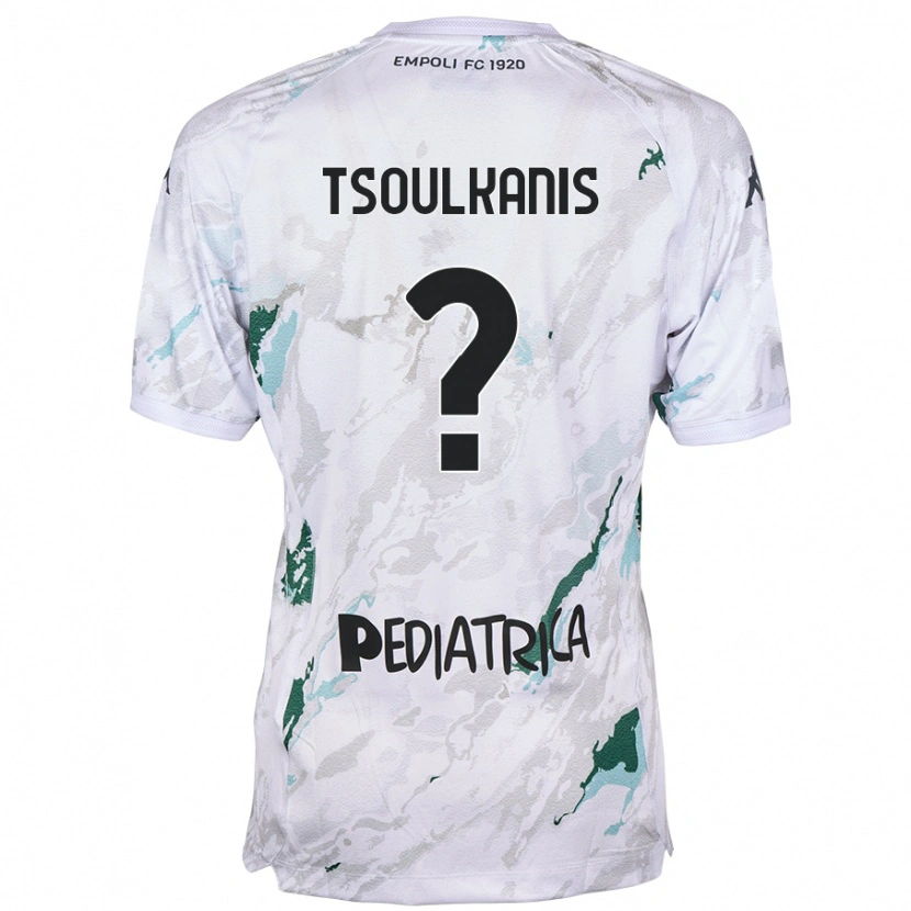 Danxen Herren Konstantinos Tsoulkanis #0 Grau Auswärtstrikot Trikot 2024/25 T-Shirt Schweiz