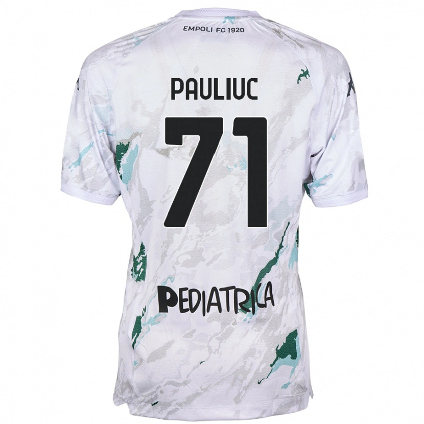 Danxen Herren Nicolò Pauliuc #71 Grau Auswärtstrikot Trikot 2024/25 T-Shirt Schweiz