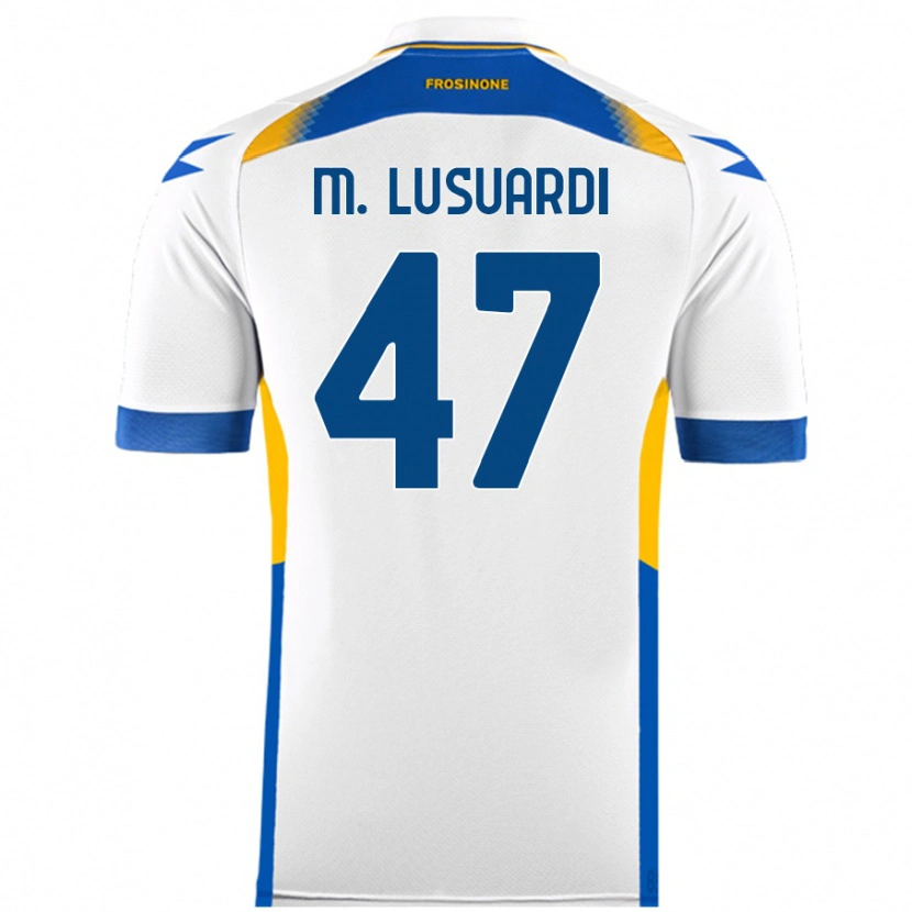 Danxen Herren Mateus Lusuardi #47 Weiß Auswärtstrikot Trikot 2024/25 T-Shirt Schweiz